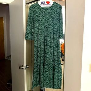 Midi Prairie Style Dress